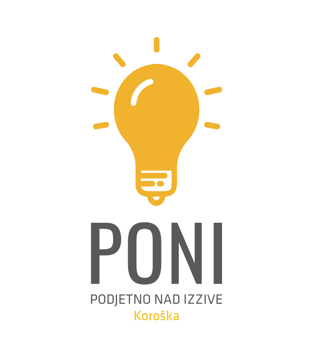 Logotip PONI Koroška
